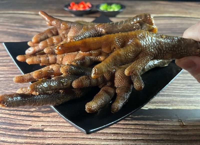 三杯滷雞爪